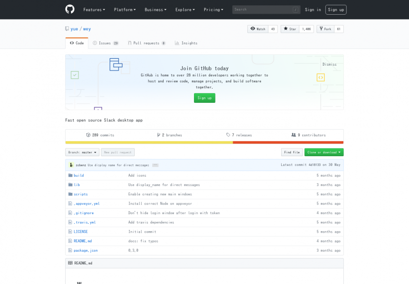 Wey: Une app alternative opensource à Slack créée avec le framework cross-OS Yue
