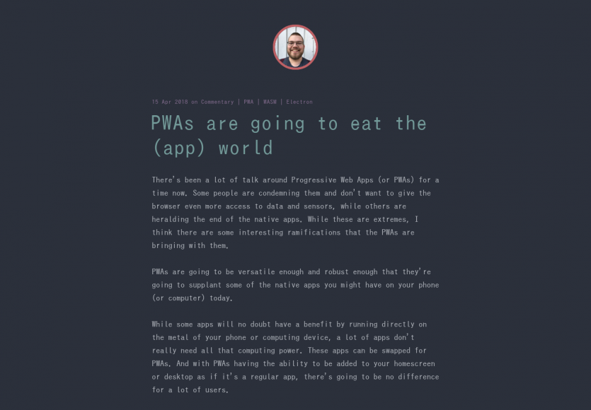 PWAs are going to eat the (app) world