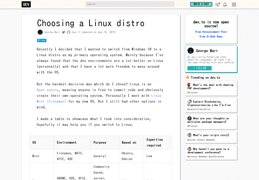 Quelle distribution linux choisir pour son pc ?