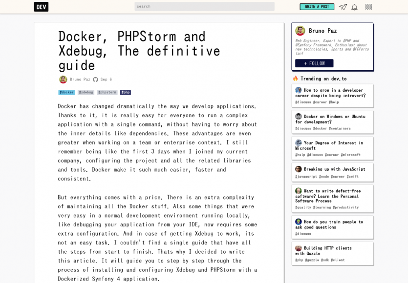 Bien utiliser et configurer Xdebug avec PhpStorm sur Docker