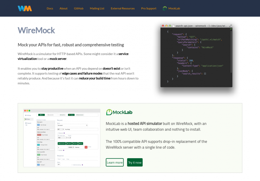 WireMock: Un serveur de Mock pour simuler vos requêtes HTTP pour vos API