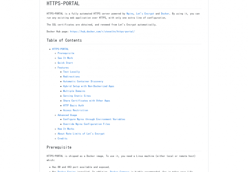 HTTPS Portal: Un serveur web HTTPS automatisé avec Let's Encrypt, Nginx et Docker