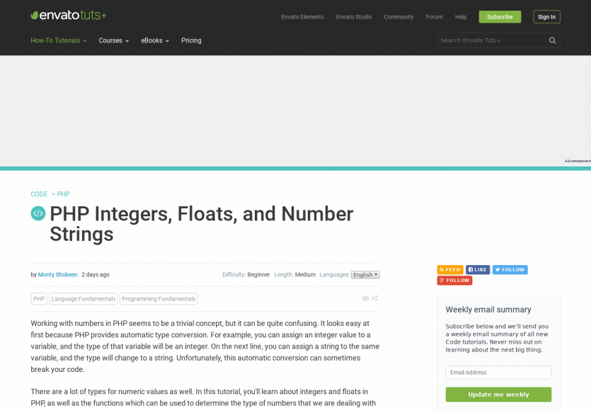 Focus sur les integers, float et string number en PHP avec des cas un peu spécifiques 