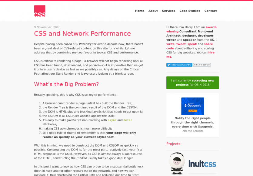 CSS et performance réseau