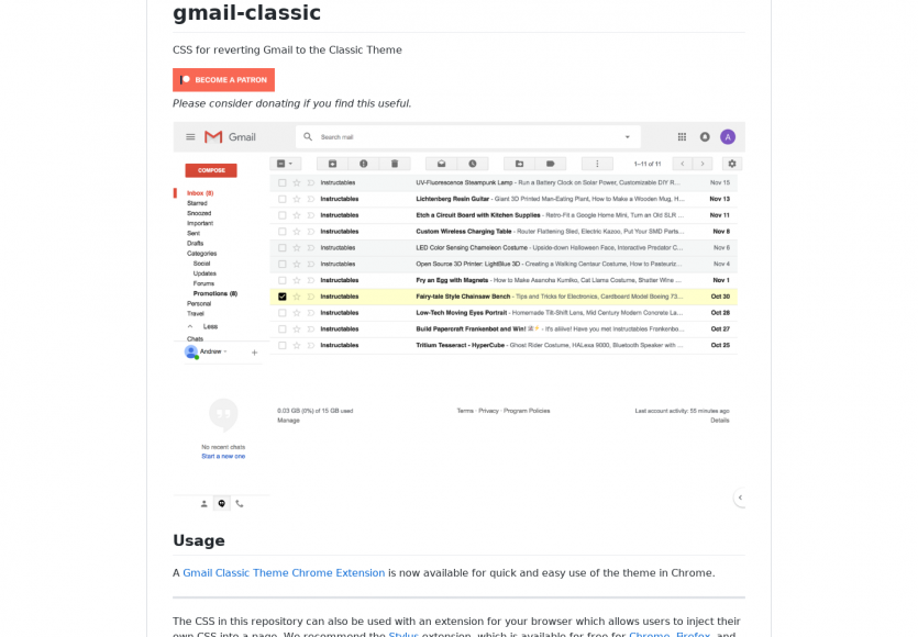 Nostalgique de l'ancienne interface Gmail ? Cette extension Chrome est faite pour vous 