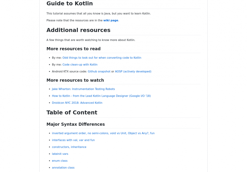 Un guide pour apprendre à développer en Kotlin une fois le Java maîtrisé