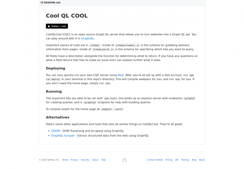CoolQLCool : un serveur NextJs pour transformer vos sites web en une API GraphQL requêtable