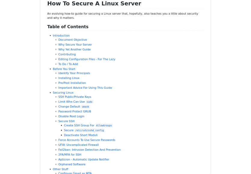 Comment sécuriser un serveur Linux