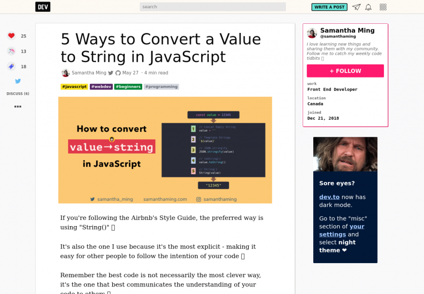 5 façons de convertir des valeurs en string en Javascript