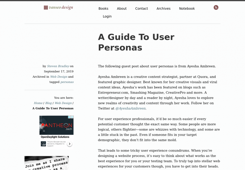 Un guide sur l'élaboration d'User Personas