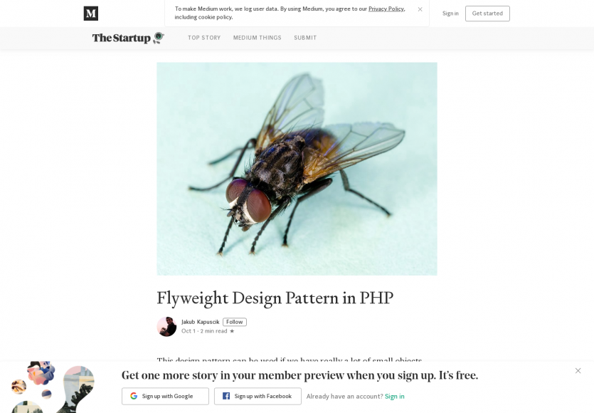 Le design pattern Poids-Mouche (Flyweight) en PHP