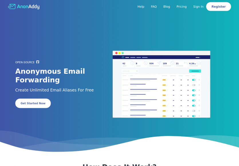 AnonAddy : une plateforme PHP open source pour créer et gérer des alias d'email anti-spam