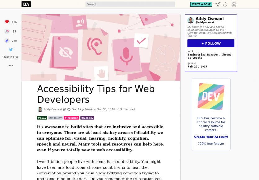 Des astuces d'accessibilité à connaître pour vos pages web