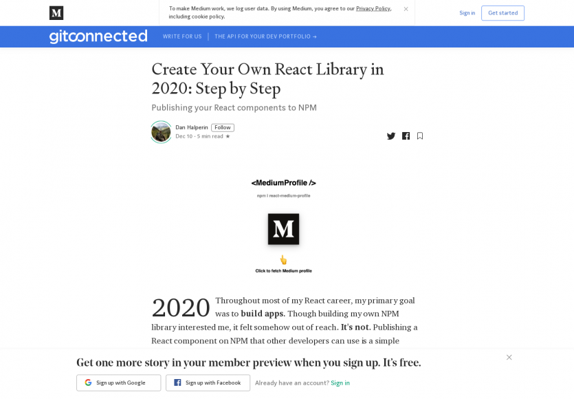 Un guide pour créer sa propre lib React.js en 2020