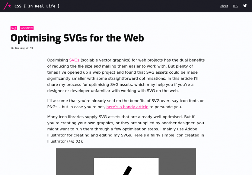 Optimiser les SVG pour le web
