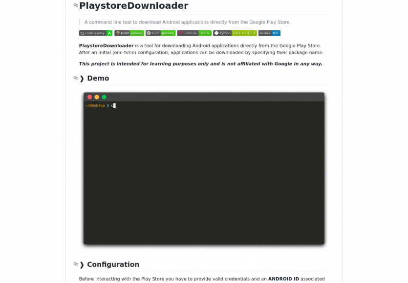 PlaystoreDownloader: une commande pour télécharger directement les APK du Google Playstore