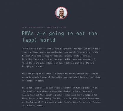 PWAs are going to eat the (app) world