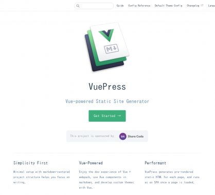 VuePress: Un générateur de sites statiques en Vue.js