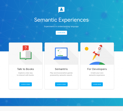 Semantic Experiences: Des expérimentations Google pour comprendre un langage