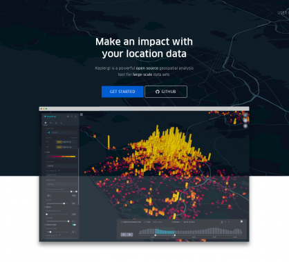 Kepler: Un outil de data viz WebGL pour afficher de nombreuses données