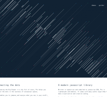 pts.js - Une lib Javascript pour faire du code créatif et interactif