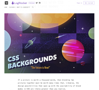 Des effets avancés avec les CSS Backgrounds Blend modes