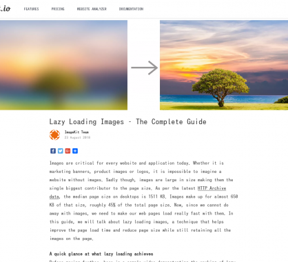 Un guide complet sur le Lazy loading d'images pour améliorer vos performances web