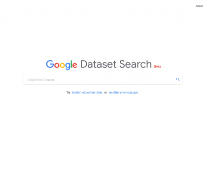 Dataset Search: Google propose la recherche de jeux de données libres