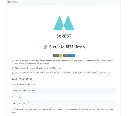 StREST: Testez vos API REST simplement avec des fichiers de config YAML