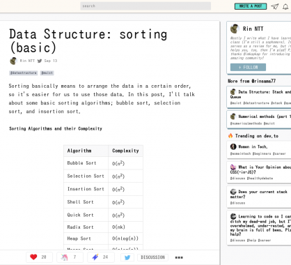 Les principaux algorithmes de tris expliqués avec schémas et exemple de code