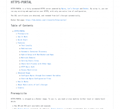 HTTPS Portal: Un serveur web HTTPS automatisé avec Let's Encrypt, Nginx et Docker