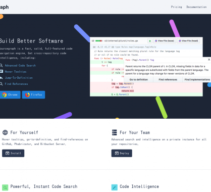 Sourcegraph: Une plateforme opensource pour visualiser et rechercher dans le code de vos projets