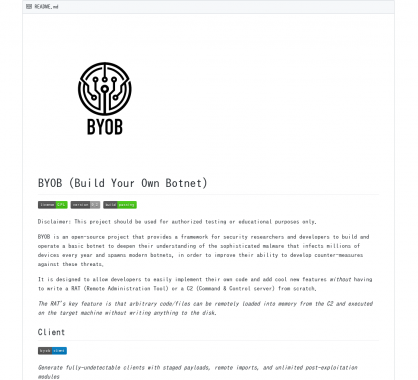 BYOB: Construisez votre propre Botnet pour comprendre leur fonctionnement