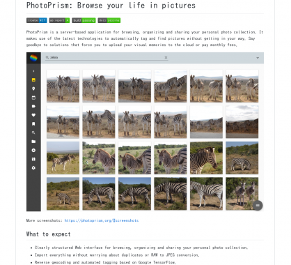 Photoprism : la plateforme pour trier et tagger vos photos automatiquement via TensorFlow