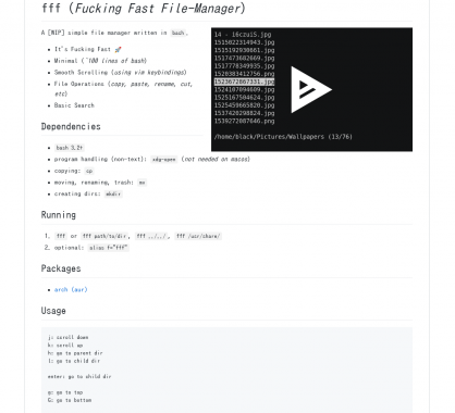 FFF: Un file manager efficace pour votre terminal