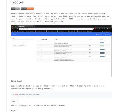 Toodles: Une plateforme de gestion de Todo extraite directement depuis les TODO de votre codebase