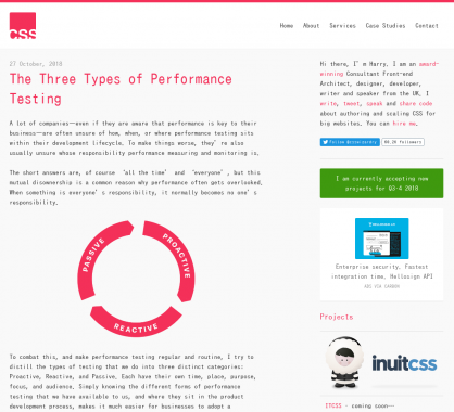 Les 3 différents types de tests de performances