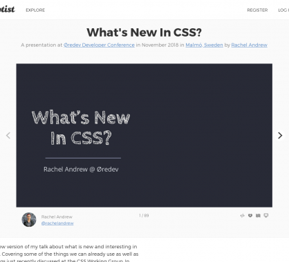 Quelles sont les nouveautés en CSS ?