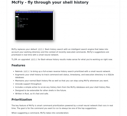 McFly : une alternative à CTRL+R pour naviguer efficacement dans l'historique Bash