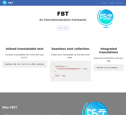 FBT : un framework d'internationalisation pour Javascript