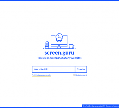 Screen Guru : créez des screenshots de sites web en ligne en 1 clic