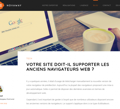 Votre site doit-il s'adapter aux anciens navigateurs ?