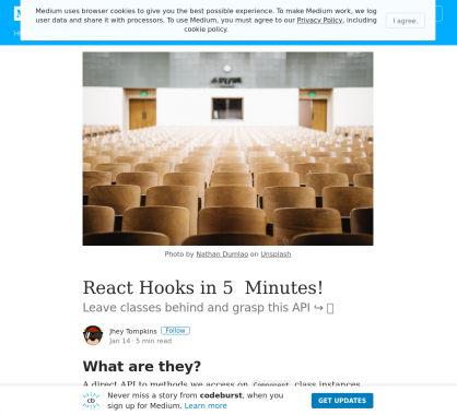 Comprendre les Hooks React.js en 5 minutes