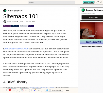 Un focus sur la création de sitemap.xml pour le SEO