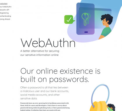 WebAuthn : une alternative de sécurité aux mots de passe traditionnels