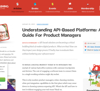 Comprendre les plateformes basées sur des API pour les Product Manager