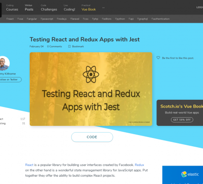 Tester vos apps React et Redux avec Jest