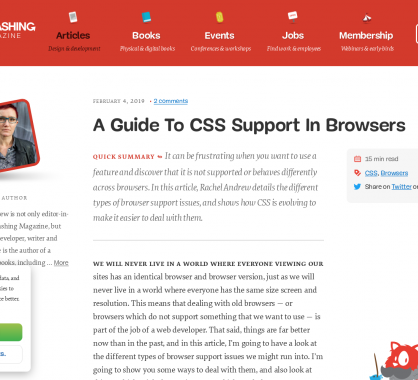 Un guide pour le support CSS dans les navigateurs