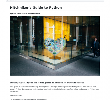 Un guide pour apprendre les bonnes pratiques Python