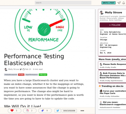 Tester la performance de votre ElasticSearch